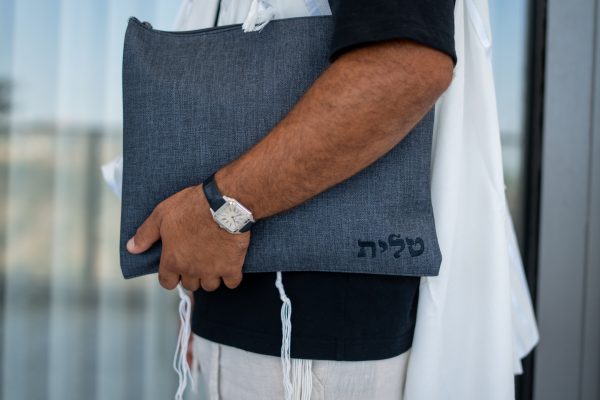 סט כיסויים-דמוי עור גוון כחול כהה