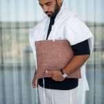 סט כיסויים-מבד ארוג צבע אדום